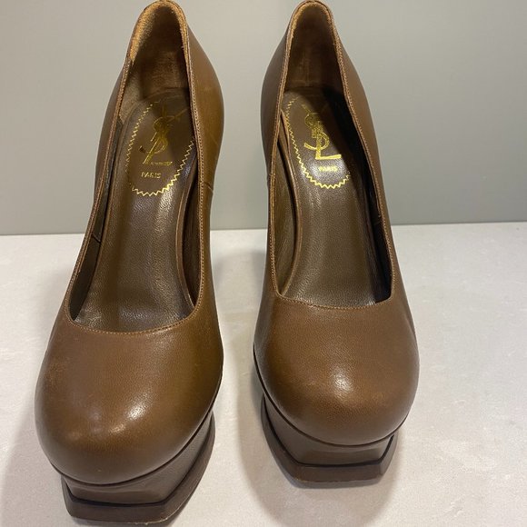 YSL Platform Heels - sz 36.5 - Picture 2 of 3